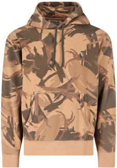 Ralph Lauren Comfortabele en stijlvolle heren hoodie trui Ralph Lauren , Brown , Heren