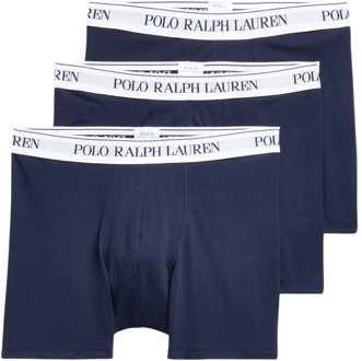 Ralph Lauren Comfortabele Katoenen Boxershorts 3-Pack Ralph Lauren , Blue , Heren - 2Xl,Xl,L,M,S