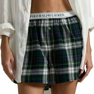Ralph Lauren Cozy Flannel Boxer Zwart,Groen,Versch.kleure/Patroon - X-Small,Small,Medium,Large