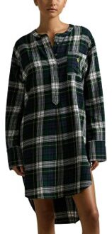 Ralph Lauren Cozy Flannel Tunic Zwart,Groen,Versch.kleure/Patroon - Small