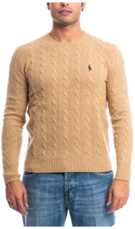 Ralph Lauren Crew Neck Sweater Ralph Lauren , Beige , Heren