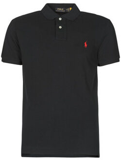 Ralph Lauren Custom slim fit polo van piqué katoen POLO BLACK/C3870 - M
