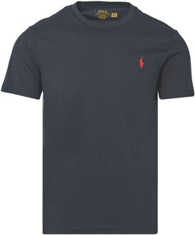 Ralph Lauren Custom slim fit t-shirt met korte mouwen Zwart - XL