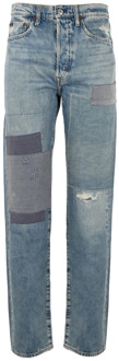 Ralph Lauren Dames Jeans met Patches Ralph Lauren , Blue , Dames - W28,W26