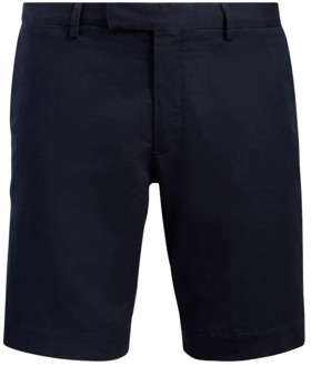 Ralph Lauren Donkerblauwe Casual Shorts voor Mannen Ralph Lauren , Blue , Heren - W40,W38