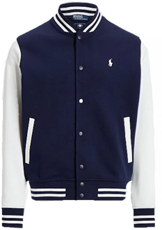 Ralph Lauren Donkerblauwe Polo Vest met Ronde Hals Ralph Lauren , Blue , Heren - 6Xl,3Xl