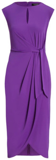 Ralph Lauren Elegante Jurk Ralph Lauren , Purple , Dames - S,Xs,2Xs