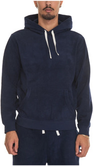 Ralph Lauren Fleece Sweater met Capuchon Polo Ralph Lauren , Blue , Heren - 2Xl,Xl,L,S