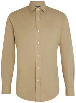 Ralph Lauren Formeel Overhemd Ralph Lauren , Beige , Heren - XL