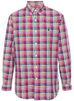 Ralph Lauren Geruite Katoenen Overhemd Ralph Lauren , Multicolor , Heren - Xl,L,M,S