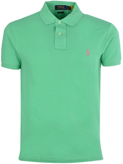 Ralph Lauren Groene Polo T-shirts en Polos Ralph Lauren , Green , Heren - 2Xl,L,M,S