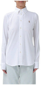 Ralph Lauren Heidi jersey blouse Wit - 40 (L)