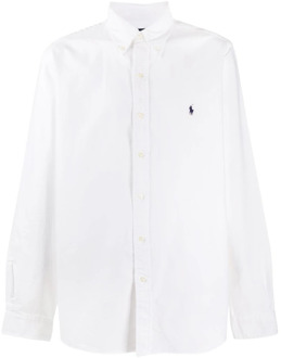 Ralph Lauren Herenkleding Overhemden Wit Aw23 Ralph Lauren , White , Heren - 2Xl,Xl,S