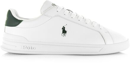 Ralph Lauren Heritage court ii | white/college green lage sneakers unisex Wit - 44