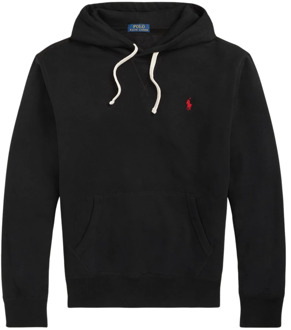 Ralph Lauren Hoodie met logoborduring Black - XL