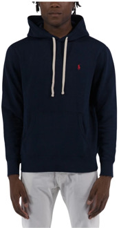 Ralph Lauren Hoodie met logoborduring Donkerblauw - XS