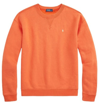 Ralph Lauren Iconische Ralph Lauren Sweatshirt Polo Ralph Lauren , Orange , Dames - Xs,2Xs
