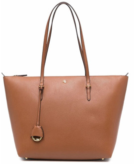 Ralph Lauren Keaton Medium shopper Lichtbruin - 1 maat