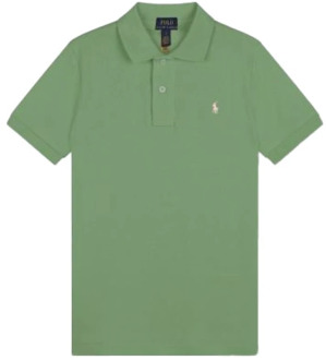 Ralph Lauren Klassiek Polo Shirt Ralph Lauren , Green , Heren