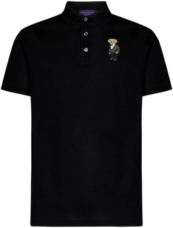 Ralph Lauren Klassiek Zwart Polo Shirt Ralph Lauren , Black , Heren - 2Xl,Xl,L,S