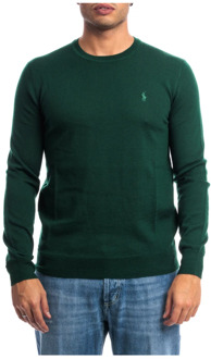 Ralph Lauren Klassieke Crewneck Sweater Polo Ralph Lauren , Green , Heren - 2XL