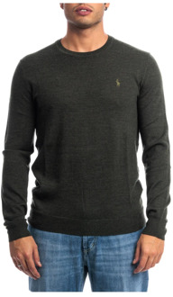 Ralph Lauren Klassieke Crewneck Sweater Polo Ralph Lauren , Green , Heren - 2XL
