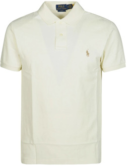 Ralph Lauren Klassieke Polo Shirt in Meerdere Kleuren Ralph Lauren , Beige , Heren - 2Xl,Xl,L