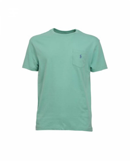 Ralph Lauren Korte Mouw T-shirt Polo Ralph Lauren , Green , Heren - Xl,L,M
