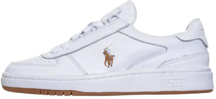 Ralph Lauren Lage Sneakers Polo Ralph Lauren  POLO CRT PP-SNEAKERS-LOW TOP LACE