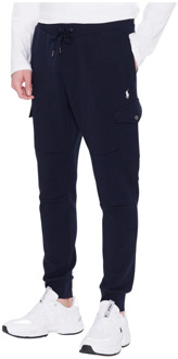 Ralph Lauren Logo Sportieve Broek Ralph Lauren , Blue , Heren - L,M,S