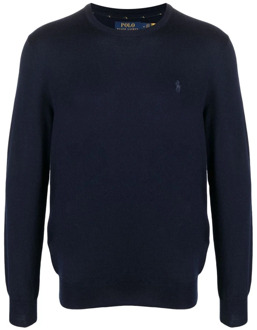 Ralph Lauren LS SF CN PP-lange mouw-pullover Ralph Lauren , Blauw , Heren - 2Xl,S