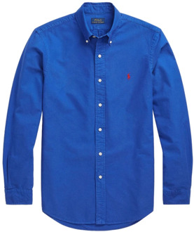 Ralph Lauren LS Sportshirt - Slbdppcs Polo Ralph Lauren , Blue , Heren - Xl,S