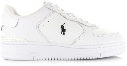 Ralph Lauren Masters court white lage sneakers unisex - maat 37 Wit