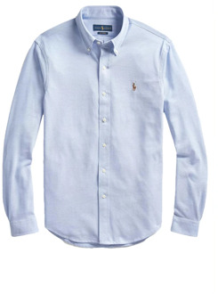 Ralph Lauren Mesh Oxford Button-Down Overhemd Ralph Lauren , Blue , Heren - Xl,L,M,S