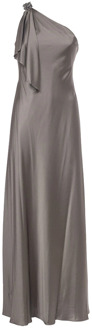 Ralph Lauren Mouwloze jurk met strassdetail Ralph Lauren , Gray , Dames - 3Xs,2Xs