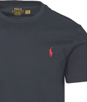 Ralph Lauren Polo Ralph Lauren Custom slim fit t-shirt met korte mouwen - maat L Zwart