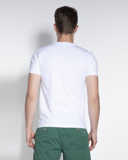 Ralph Lauren Polo Ralph Lauren Custom slim fit t-shirt met korte mouwen Wit - XL