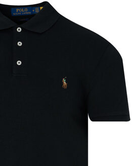 Ralph Lauren Polo Ralph Lauren Slim fit soft touch polo met korte mouwen Zwart - XL