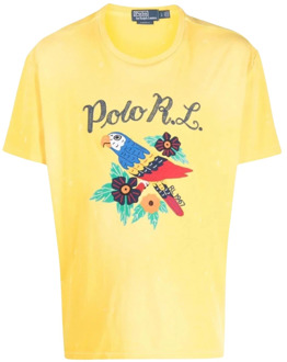 Ralph Lauren Polo Ralph Lauren t-shirt Ralph Lauren , Yellow , Heren - L,M