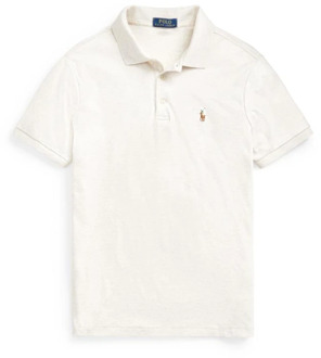 Ralph Lauren Polo Shirt Klassieke Stijl Ralph Lauren , Beige , Heren - 2Xl,Xl,L,M