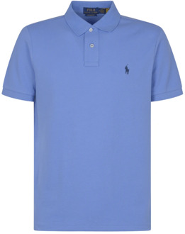 Ralph Lauren Polo Shirt Korte Mouw Polo Ralph Lauren POLO COUPE DROITE EN COTON BASIC MESH" Blauw - XXL, S, M, L, XL, XS