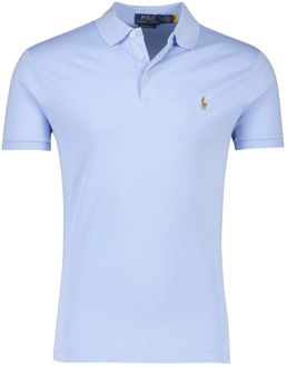 Ralph Lauren Polo Shirt Korte Mouw Polo Ralph Lauren POLO COUPE DROITE EN PIMA COTON" Blauw - XXL, S, L, XS