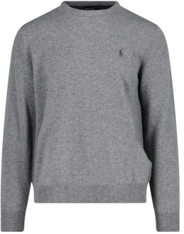 Ralph Lauren Polo Sweaters Grijs Ralph Lauren , Gray , Heren - 2Xl,Xl,L,M,S
