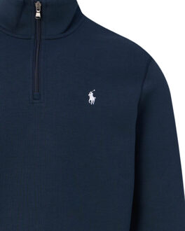 Ralph Lauren Pull over half zip Blauw - XL