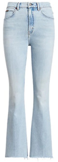 Ralph Lauren Retro Flared Jeans Polo Ralph Lauren , Blue , Dames - W27