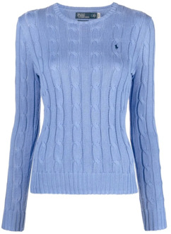 Ralph Lauren Round-neck Knitwear Ralph Lauren , Blue , Dames - L,M,S,Xs