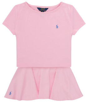 Ralph Lauren Setjes Polo Ralph Lauren SSPONTSCTRST-SETS-SKIRT SET" Roze - 7 Jahre,12 / 14 Jahre,16 Jahre