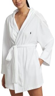 Ralph Lauren Short Robe Grijs,Wit - Large,X-Large