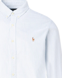 Ralph Lauren Slim fit casual overhemd met lange mouwen Blauw - XXL