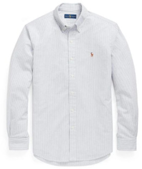 Ralph Lauren Slim fit overhemd met streepprint Lichtblauw - XXL